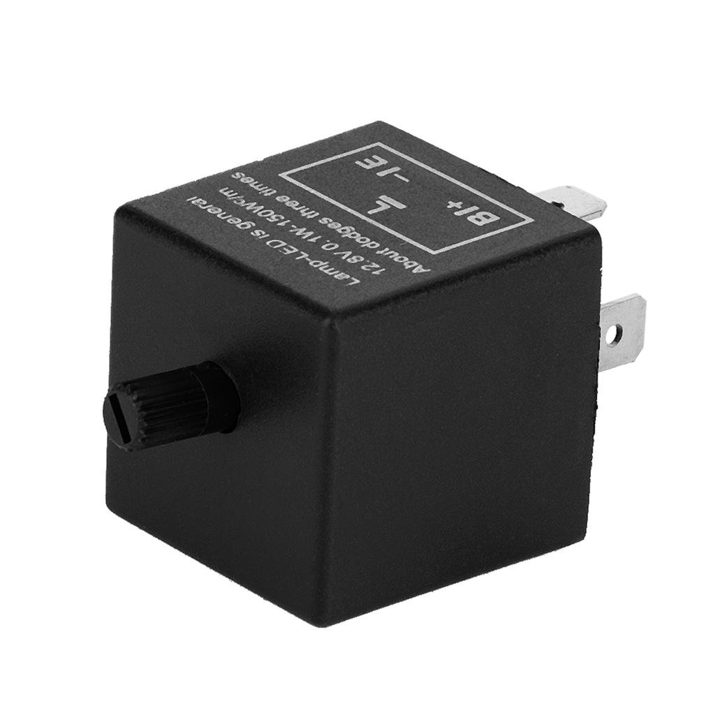 LED Light Flasher Blinker Relay for Turn Signal Indicator 12V Applicable Car
