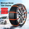 10/20/30/40Pcs Anti Skid Snow Chains Car Tire Snow Chains Car Winter Tire Wheels Chain Reusable