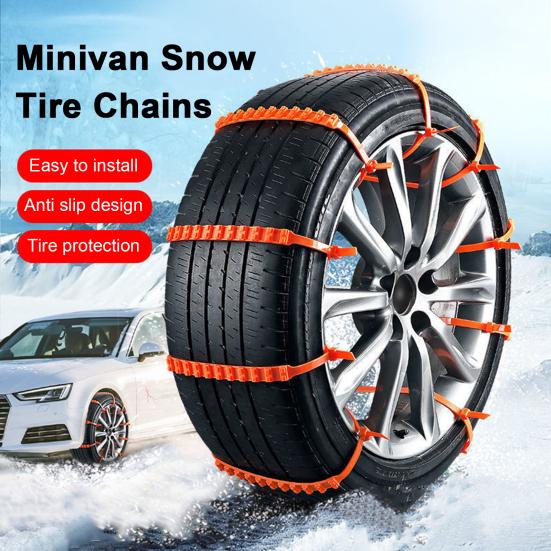 10/20/30/40Pcs Anti Skid Snow Chains Car Tire Snow Chains Car Winter Tire Wheels Chain Reusable