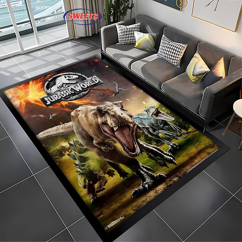 Новые полки! Классический ковер «Парк Юрского периода», выбор для гостиной, спальни, офиса, детской комнаты, нескользящий, машинная стирка