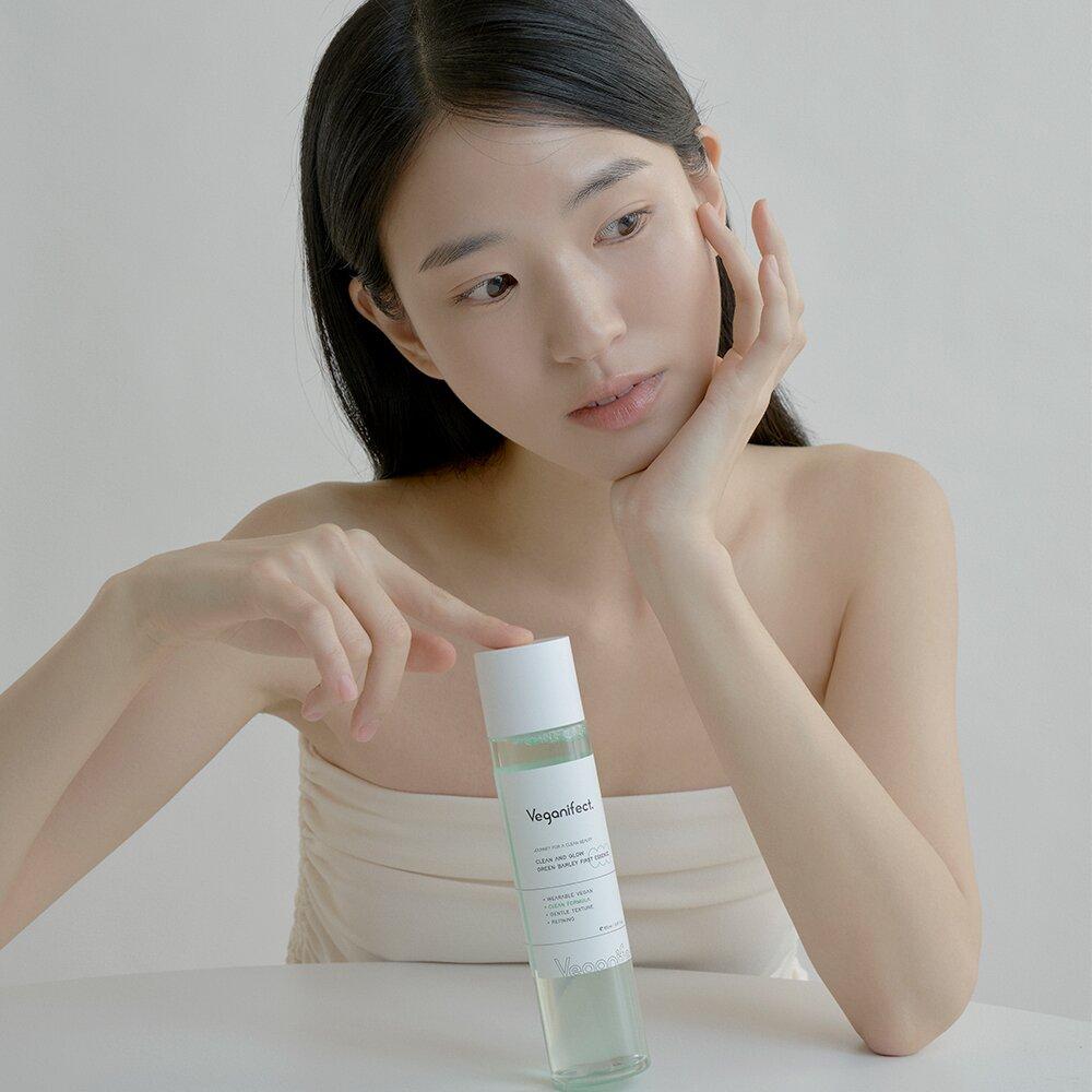 Veganifect Clean & Glow Green Barley First Essence 150 мл