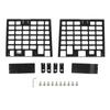 2pcs Rear Window Side Storage Rack Aluminium Alloy Modular Storage Panel Replacement for Land Rover Defender L663