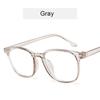 Retro Pc Reading Glasses Black Blue Transparent Round Frame Glasses Anti-Blue Glasses Men Women