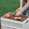 GIANXI Wooden Lid Camping Table Household Portable Folding Table Storage Outdoor Table Pliante Outdoors Furniture Storage Box