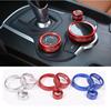 Car Center Control Multimedia Knob Ring Trim Decoration Fit For Alfa Romeo Giulia Stelvio 2017- Auto