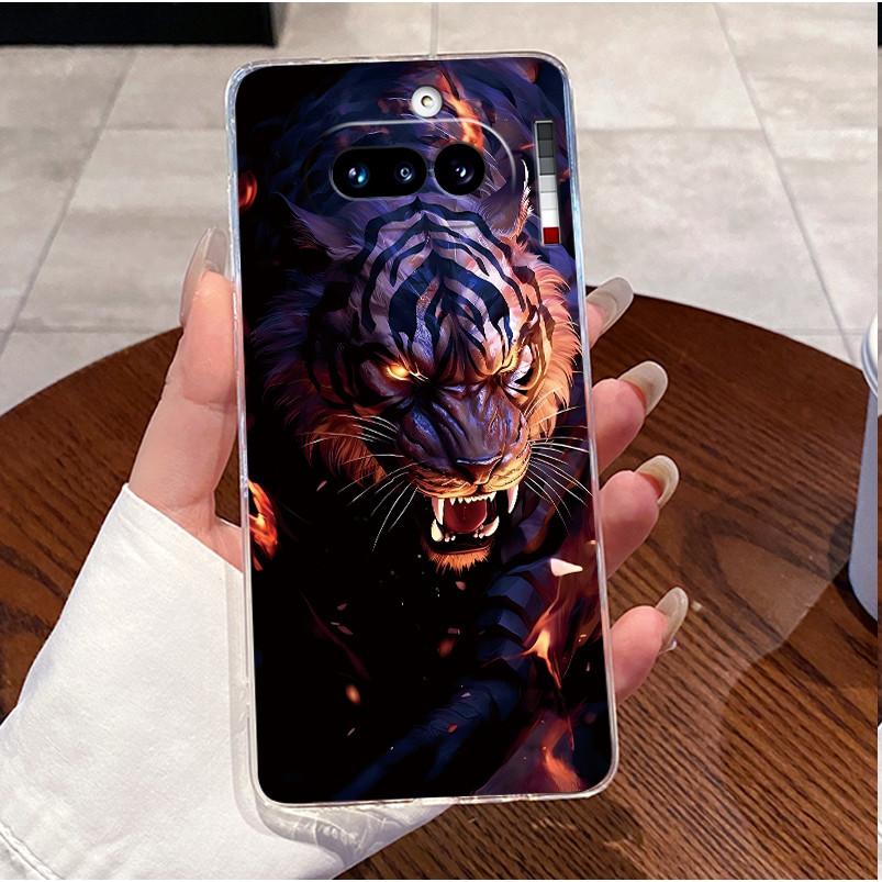 Чехол для Nothing Phone 4a 5G Прозрачный Роскошный Милый Кролик с Сердечками Забавный Узор Мягкий Силикон TPU Задняя Крышка Для Nothing 4A 4 A Чехол