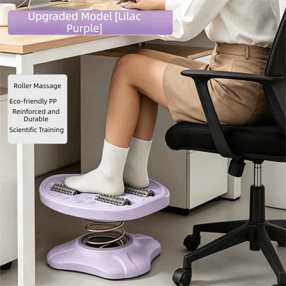 Shakeable Under Desk Footrest Adjustable Foot Resting Stool Massaging Footrest  Feet Stool