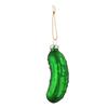 3/1pcs Christmas Cucumber Pendant Glass Cucumber Hanging Ornaments Tree Decoration For Bedroom Living Room Craft Pendant Tags