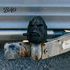 Tough Guy Style Trailer Accessory Hitch Cover, Gorilla Shape Coupling Cover Cap, Towing Unique Design Tow Hook Dustproof Protector for Truck