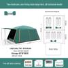 OEING Large Two-Room Outdoor Camping Tent