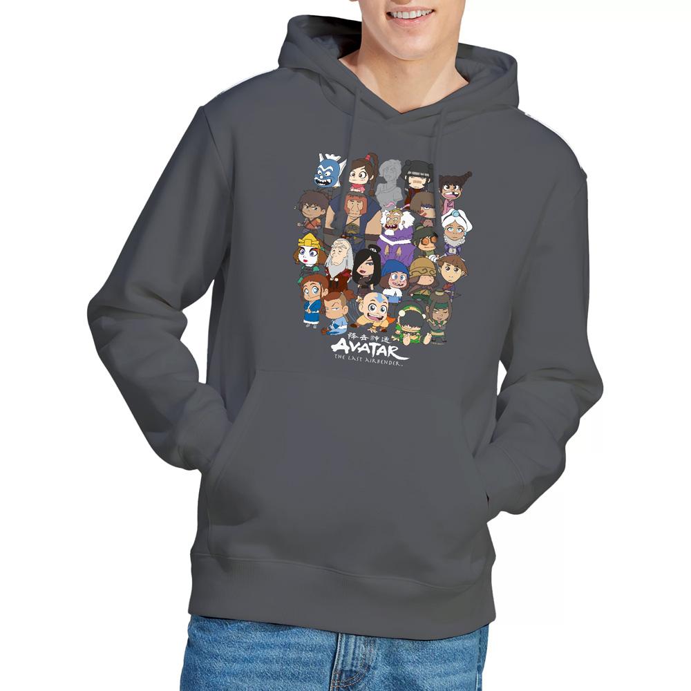 Avatar: The Last Airbender Mens Chibi Group Hoodie