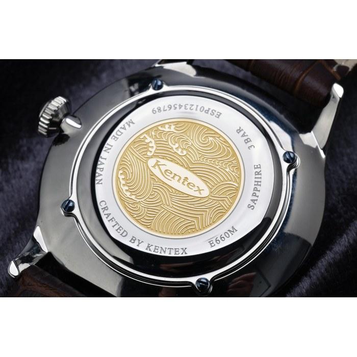 [Kentex] Watch Automatic ESPY Dress Open Heart E660M-02 Silver