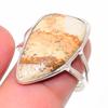 Picture Jasper Gemstone 925 Sterling Silver Jewelry Ring Size 9