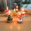 Christmas Candles Set, Christmas Evel Decorations Table, Christmas Gifts for Women and Kids