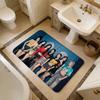 girl Kpop B-Babymonster singer Floor Mat INS Style Soft Bedroom Floor House Laundry Room Mat Anti-skid Household Carpets