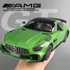 1:18 Mercedes Benz AMG GTR Alloy Sports Car Diecast Model Sound & Light Simulation Toy Collect Ornaments Gifts Birthday Present