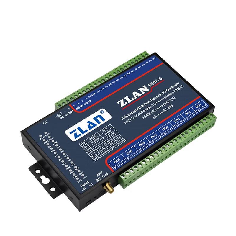 ZLAN6808-8 4G Удаленный IO Контроллер