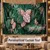 Nature Library Travel (41) Theme Personalized Tapestry Custom Name Text Wall Hanging Tapestry Home Background Decoration