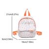 Students Mini Backpack Canvas Small Backpack Fashion Floral Backpack  for Girls