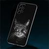Силиконовый прозрачный чехол для Samsung Galaxy A52 A51 A53 A72 A71 A73 A32 A31 A33 A22 A11 Мягкие чехлы Чехол Орел Кот Лев Тигр Животное