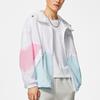 Li-Ning Loose-Fit Color-Block Hooded Jacket Men Jackets White AFDSC41-3