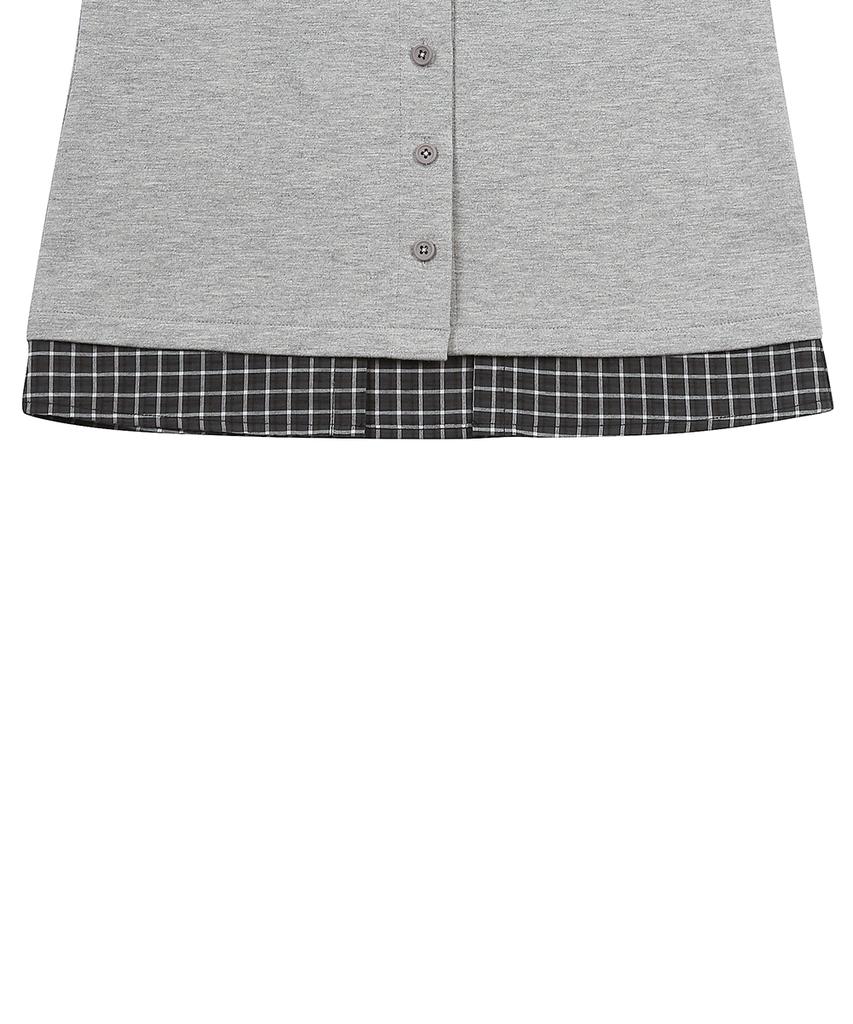 LUVISTRUE Sy Layered Blouse(Gray)