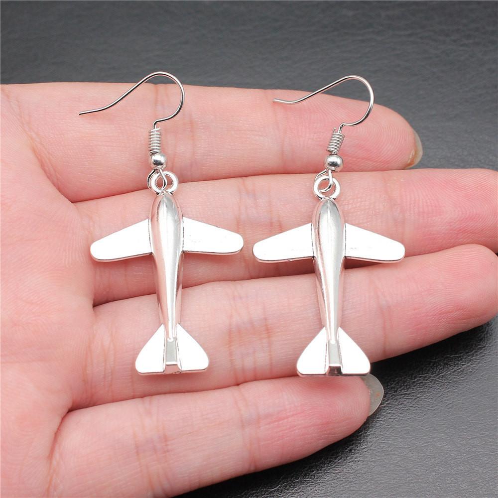 Серьги-подвески и подвески для путешествий на самолете на Рождество, мужские украшения, эстетические товары для вечеринок