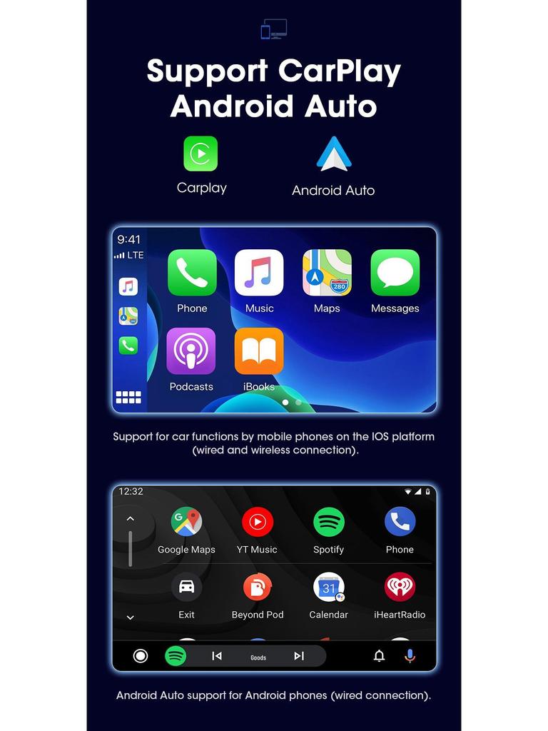 Compatible with FYT500 7-inch Smart Android Car GPS Navigator