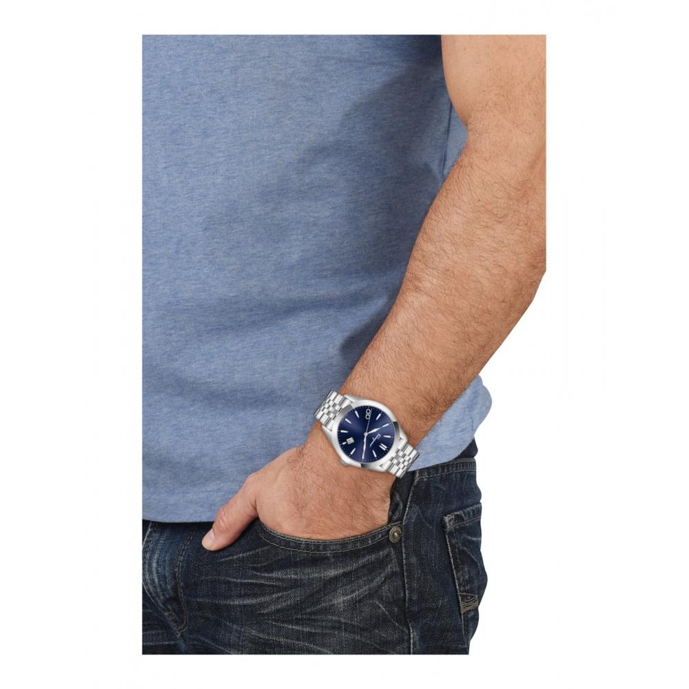 Salvatore Ferragamo Ferragamo Classic Bracelet Watch Silver Stainless Steel Blue