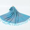 Ethnic Style Women Jacquard Scarf Cotton Print Long Wrap Shawl Casual Fringed Scarves