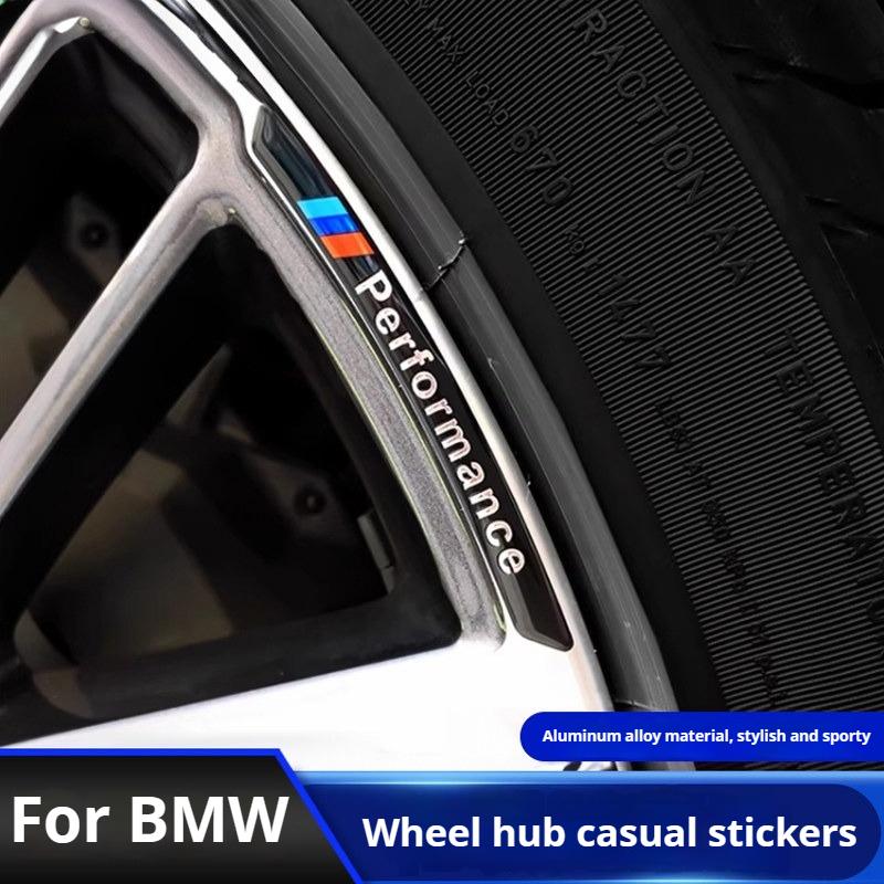 BLO1 2026 New 4PCS Car Sticker Brak Caliper Vinyl Decal for BMW M Power X1 X3 X4 X5 X6 E30 E38 E39 E46 E60 E61 E90E70 E83 X5 F45 G60