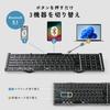 Складная клавиатура Sanwa Direct Bluetooth Проводное подключение Совместима с японской раскладкой с цифровой клавиатурой Перезаряжаемая Подставка в комплекте Портативная