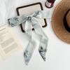 Silk Scarf, Long Bow Braided Hair Band, Neck Protector, Small Scarf, Multi-purpose Bag, Hat Streamer, Waist Belt.