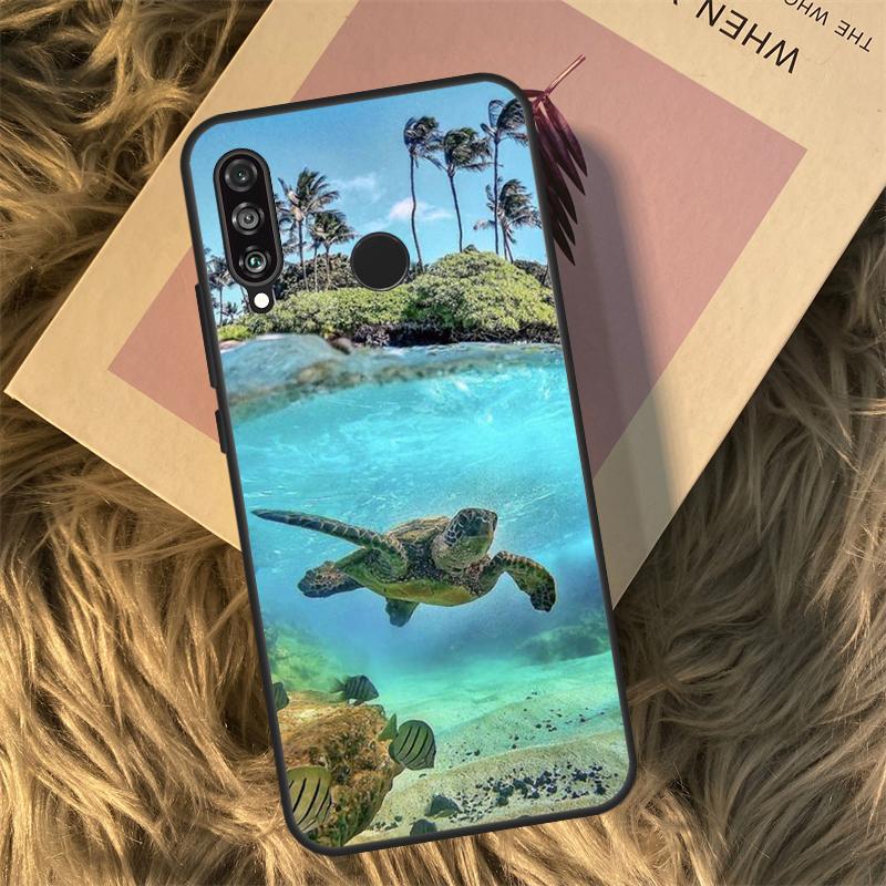 Милые мультяшные черепашки для Huawei Nova 11i 12i 3i 7i 8i 9 10 SE Y60 Y61 Y70 Y72 Y73 Y90 Y91 P20 P30 P40 Lite Чехол