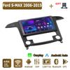 Android Carplay автомобильное радио для Ford S-MAX 2006-2015 мультимедийный проигрыватель головное устройство стерео GPS навигация BT WIFI 4+64 ГБ