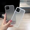 Compatible iPhone 16/15Pro/14/7/8 Frosted TPU Anti-Fall Transparent Protective Case
