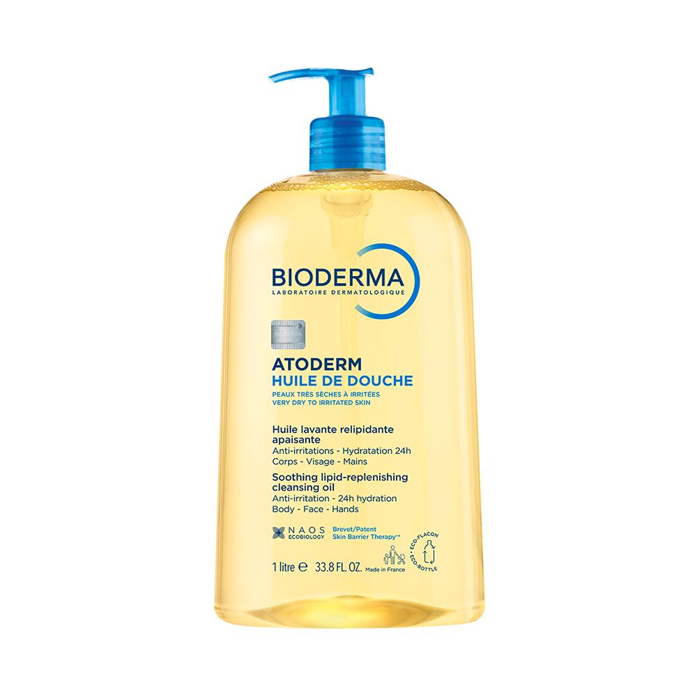 Bioderma Atoderm Масло для душа 1000 мл (Гидрофильное масло/Большой объем)