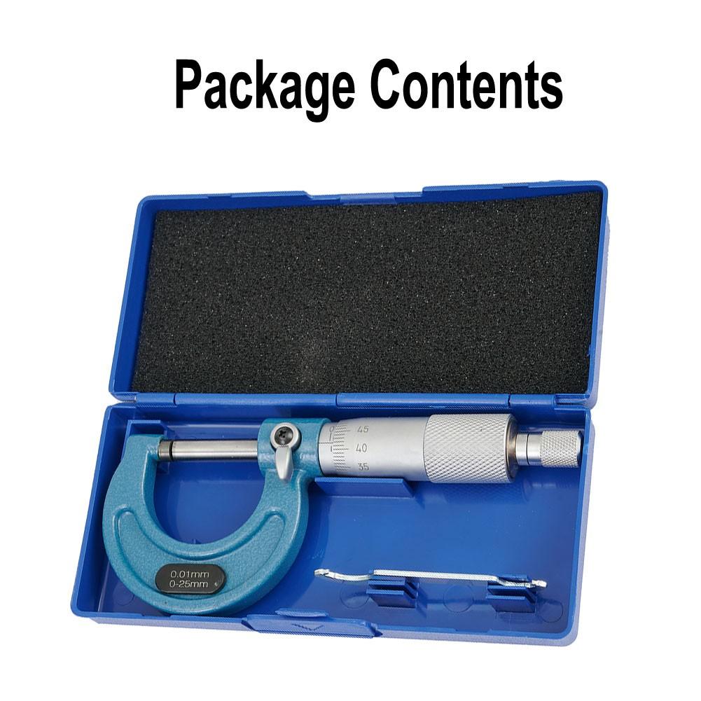 Наружный микрометр, винтовой микрометр, механический микрометр, точность 0,0001
