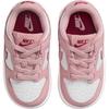 Nike Кроссовки Dunk износостойкие износостойкие низкие для малышей розово-белые для младенцев и малышей HV0929-100