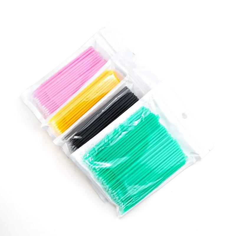 Cotton Swab Makeup False Eyelashes Individual Lashes Mascara Applicators Brush Lash Extension Clean Remover Tools