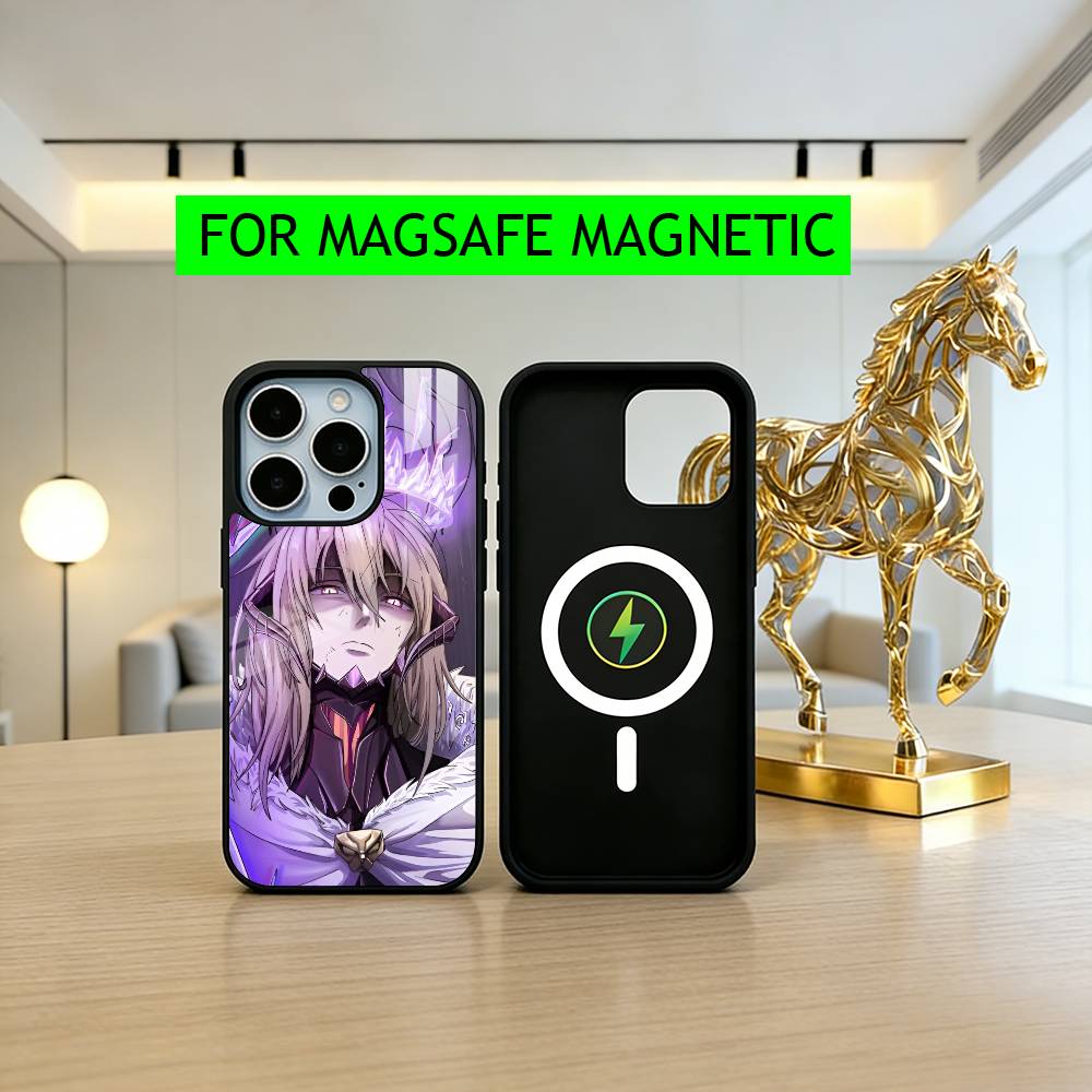 Начало После Конца A-Артур Л-Лейвин-AL Чехол Для Телефона Для iPhone17,16,15,14,13,12,11 Plus, Магнитный с Беспроводной Зарядкой MagSafe