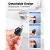 ZORAMI Rechargeable Ear and Nose Hair Trimmer - 2025 Professional Painless Eyebrow & Facial Hair Trimmer for Men Women, Powerful Motor and Dual-Edge