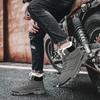 Модные зимние мужские хлопковые туфли на толстой подошве, модные мотоциклетные ботинки, теплые повседневные кроссовки для скалолазания, ботильоны, мужские ботинки