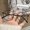 Классическая прозрачная компьютерная оправа для очков для женщин и мужчин, блокирующая синий свет, круглая оправа, оптические очки