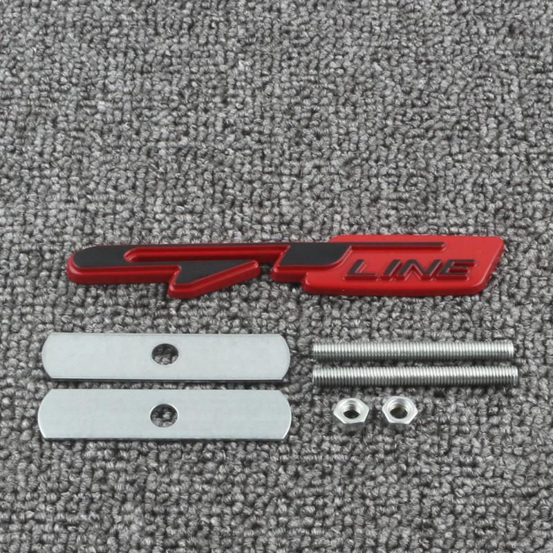 AABIW1 Car Front Grill Emblem Sticker Accessories For For Kia GT-Line Sportage Ceed Rio Picanto Sorento Soul Cerato Venga Forte K9 Cade