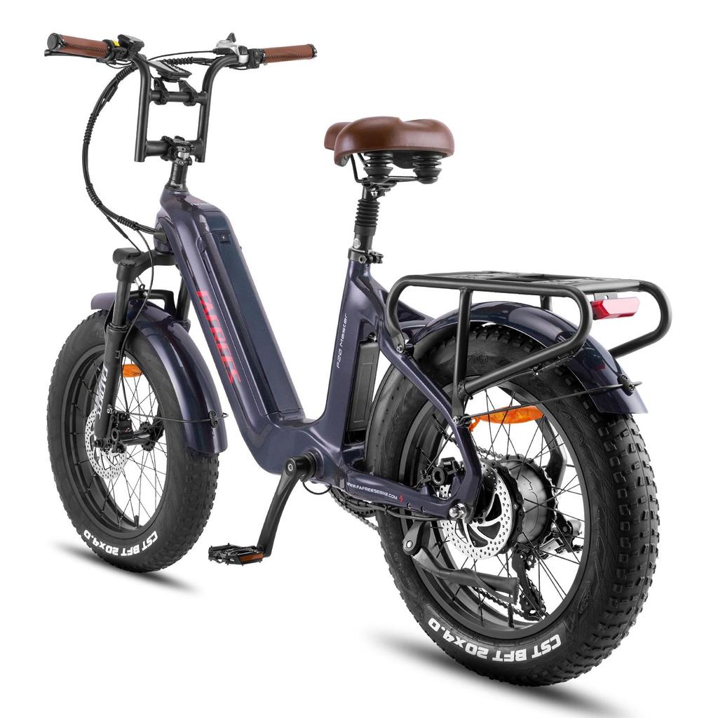 FAFREES F20 Master Electric Bike 20*4,0 дюймов Air Fat Tire E-bike 500 Вт Задний привод 25 км/ч Максимальная скорость 48 В 22,5 Ач Аккумулятор 140-160 км