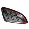 2x Для Honda Civic Hatchback 2016-20 Накладка на боковое зеркало заднего вида, накладка-молдинг, глянцевый черный