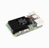 Радиатор с вентилятором для Raspberry Pi 5 с термопрокладкой для активного охлаждения