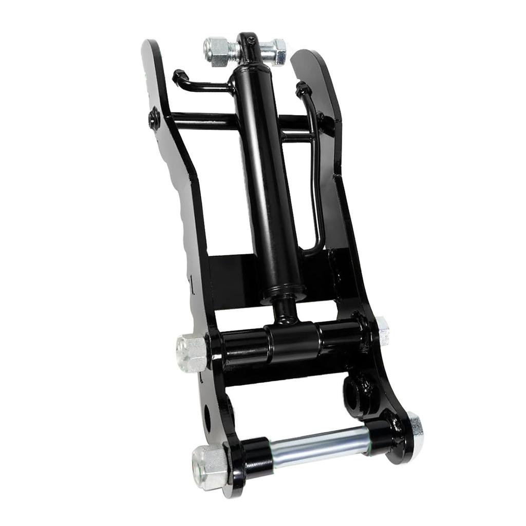 Excavator Hydraulic Thumb Clip Manganese Steel 3 Hole Excavator Auxiliary Clamp with L Shaped Bracket