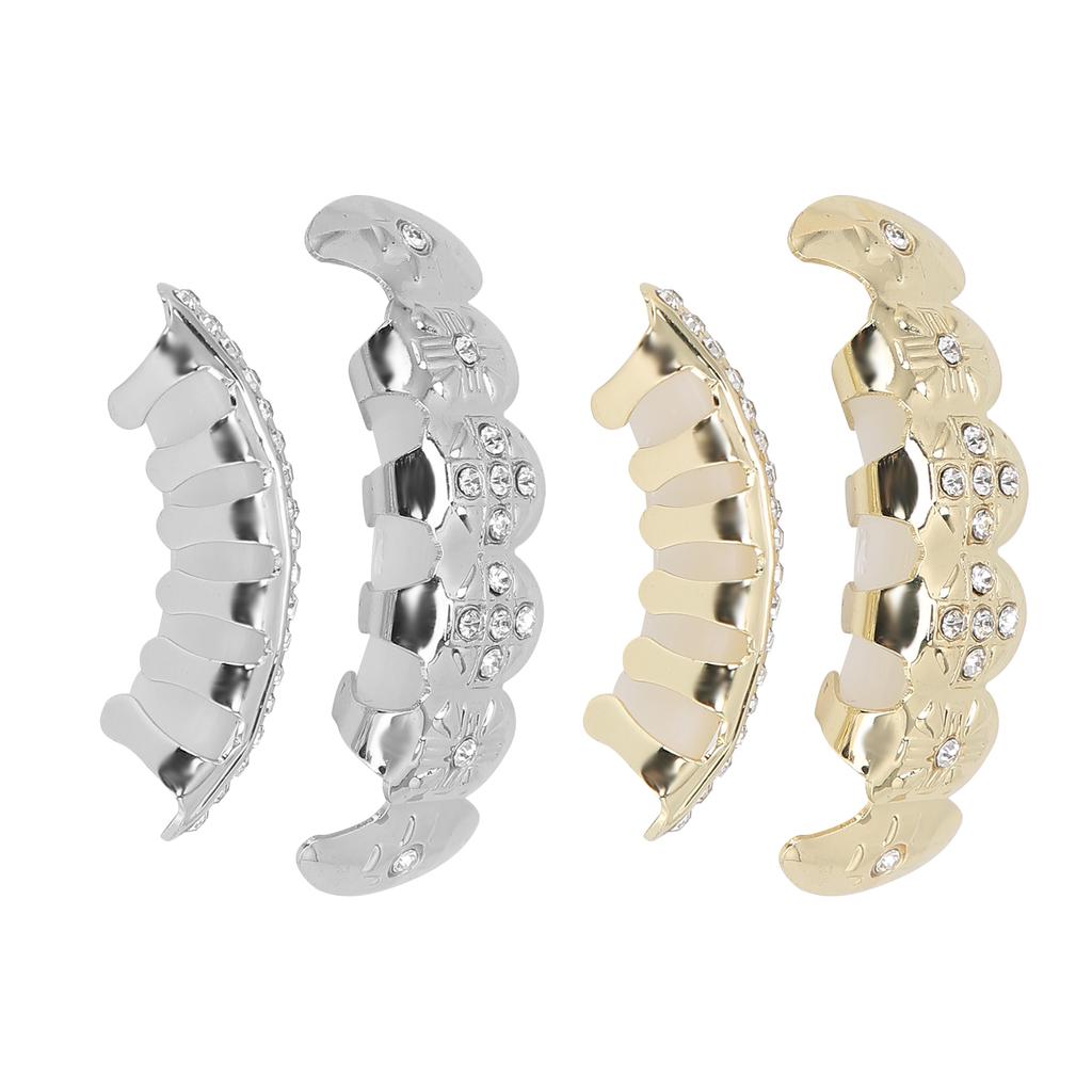 Гальванический набор вставных зубов в стиле хип-хоп, многоразовый неувядающий Хэллоуин, фестиваль, украшение для зубов, скобка